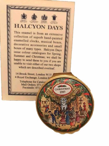 Halcyon days christmas 1997 - days,