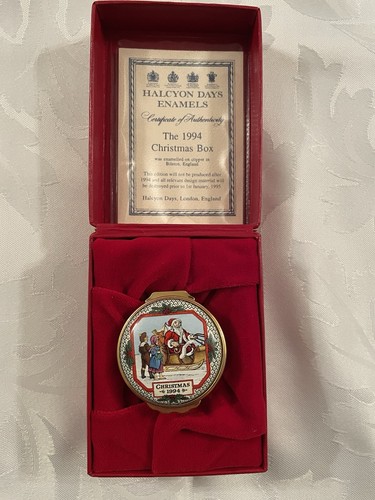 Halcyon days enamel box the - box,