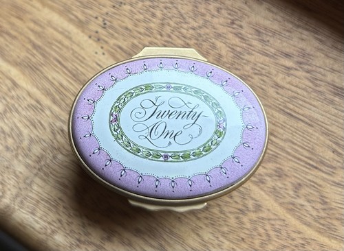 Halcyon days twenty one enamel - twenty,