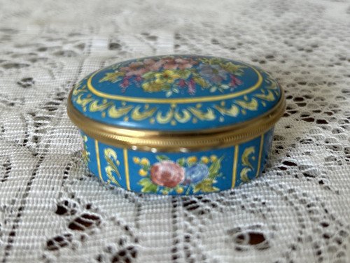 Halcyon days enamel box - halcyon,