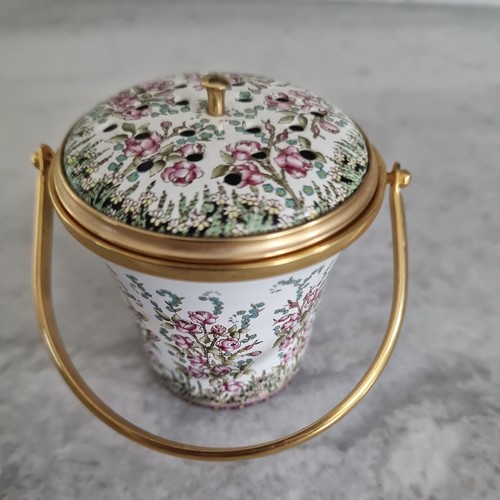 Halcyon days enamels pot - halcyon,