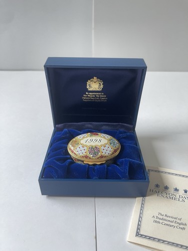 Halcyon days enamel trinket - halcyon,