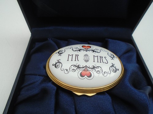 Halcyon days enamel ring box - days,