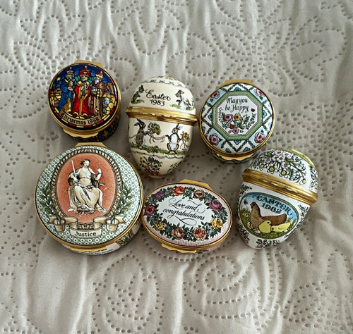 Halcyon days enamel - enamel, hinged