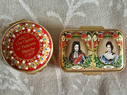 Halcyon days enamel boxes - enamel,