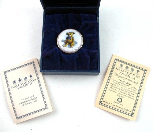 Halcyon days enamel box - days,