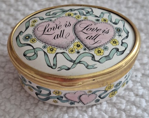 Halcyon days enamel box - enamel, st