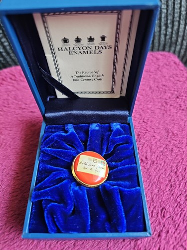 Vintage halcyon days enamel - halcyon,