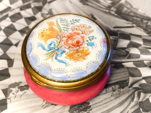 Pink floral halcyon days - floral,