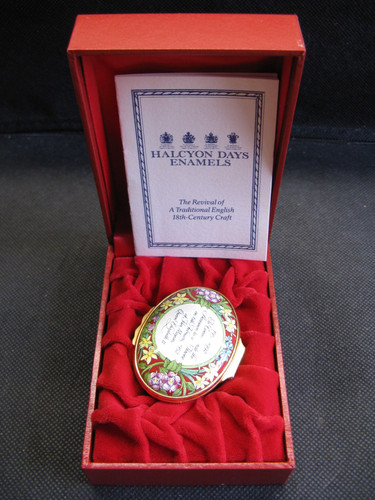 Halcyon days bilston enamel - halcyon,