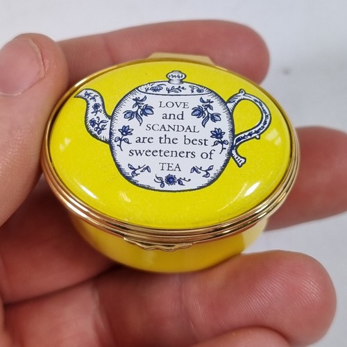 Halcyon days enamel trinket - days,