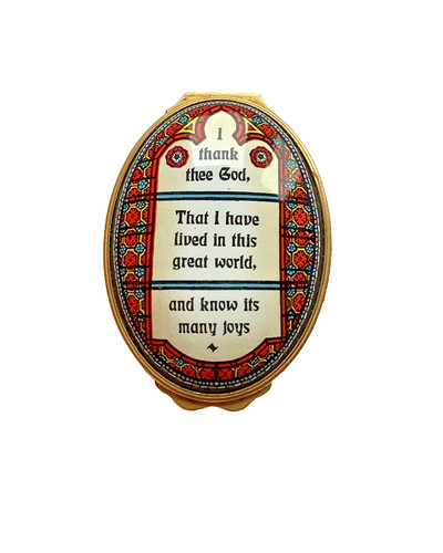 Halcyon days enamel - halcyon, oval