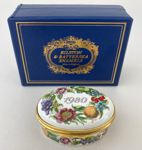 Halcyon days enamel - halcyon, box