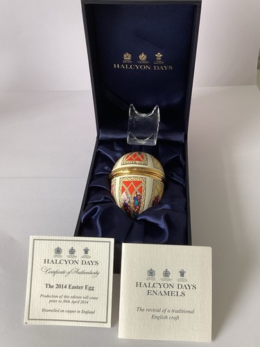 Halcyon days enamel - halcyon, egg