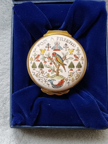 Halcyon days enamel - enamel, box