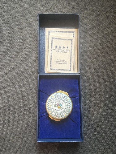 Boxed halcyon days enamel - halcyon,