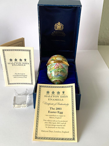Halcyon days 2003 easter egg - days,
