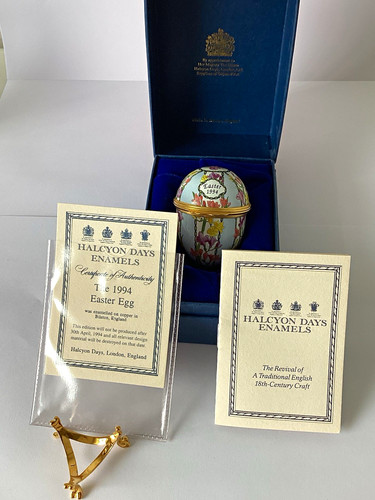 Halcyon days 1994 - 1994, egg