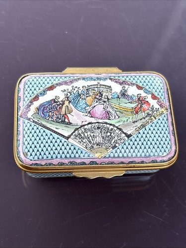 Halcyon days enamel - box, the