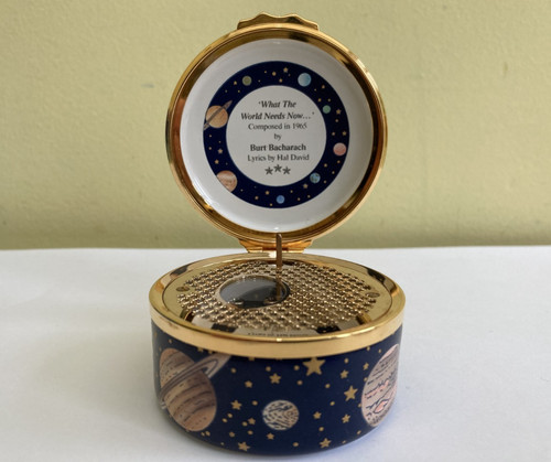 Halcyon days enamel music box - days,