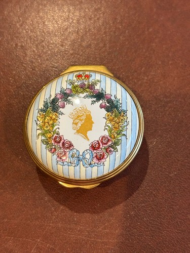 Halcyon days enamel pot queen - halcyon,