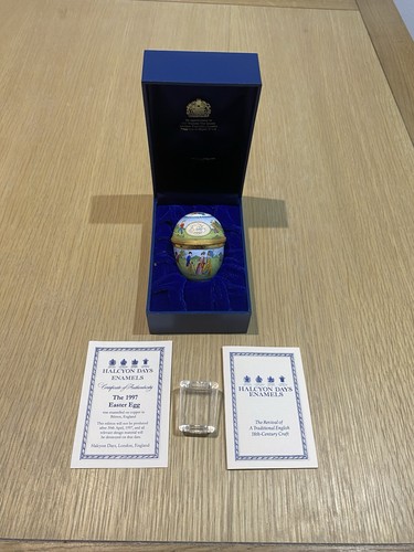 Halcyon days enamel easter egg - easter,