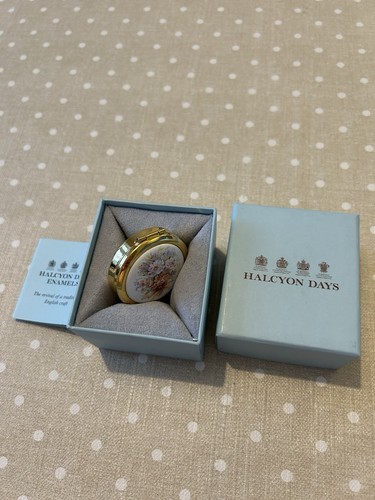 Halcyon days vintage enamel - halcyon,