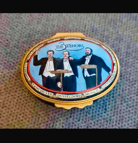 Halcyon days enamel box - halcyon,