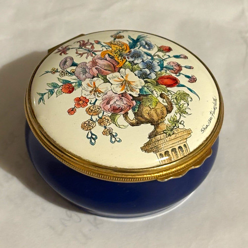 Halcyon days enamels blue - days,