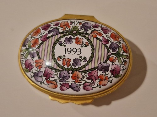 Halcyon days enamel box - days,