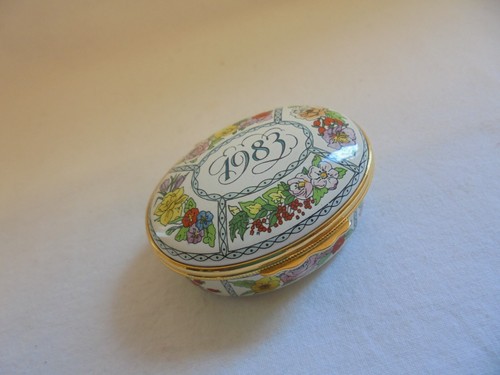 Halcyon days enamel box - days,