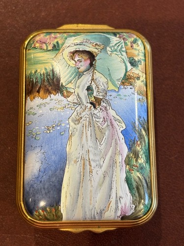Halcyon days enamel box - , john