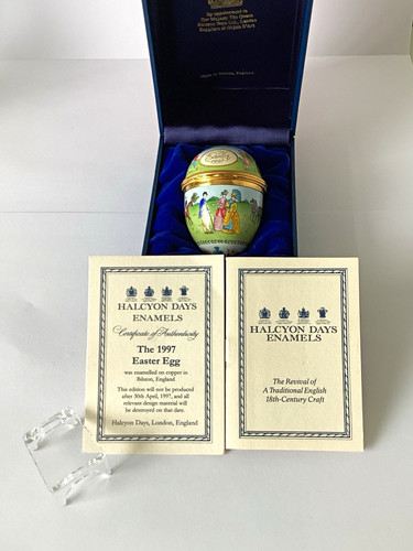 Halcyon days 1997 easter egg - halcyon,