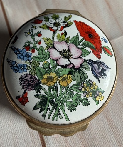 Halcyon days enamel box - halcyon,