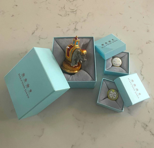 Halcyon days enamel trinket - halcyon,