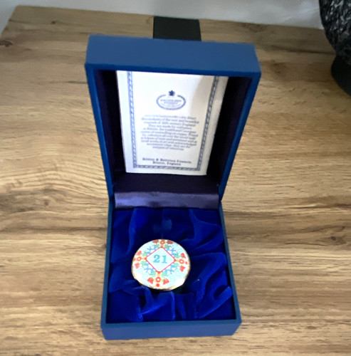 Halcyon days enamel trinket - days,