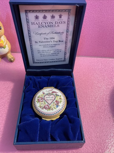 Halcyon days enamel 1996 - days,