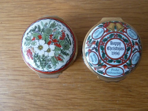 Halcyon days enamel boxes - 2,