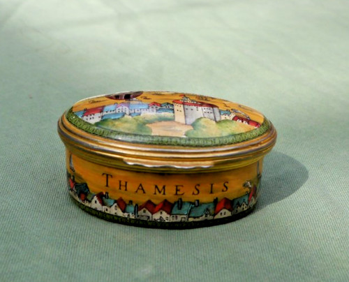 Halcyon days enamel trinket - enamel,