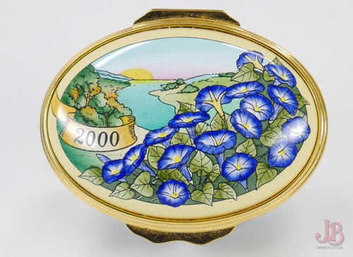Halcyon days oval enamel - halcyon,