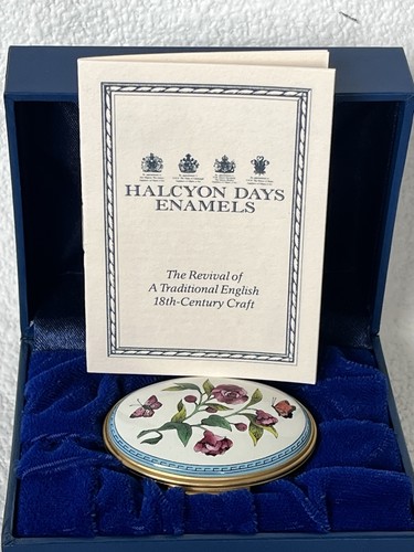 Halcyon days enamel box - halcyon,